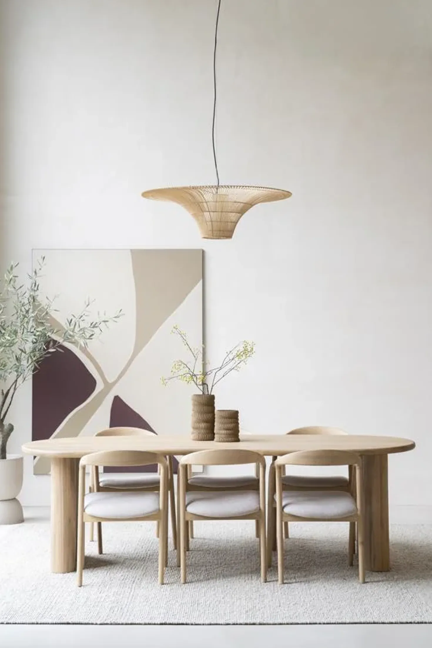 Eettafel Josh Naturel 250cm