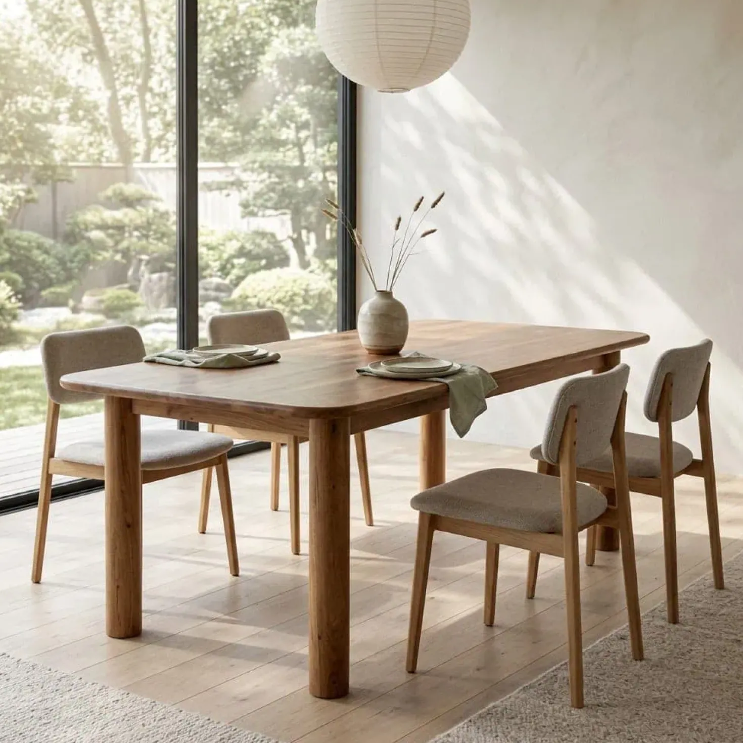 Eettafel Julian acaciahout 280cm