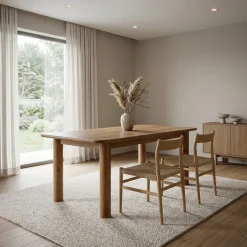 Eettafel Julian acaciahout 170cm