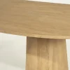Eettafel Lune ovaal naturel 240cm