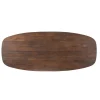Eettafel Mario Deens ovaal Walnoot 200cm