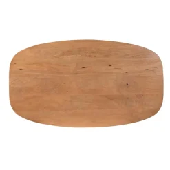 Eettafel Martin deens ovaal Naturel 160cm