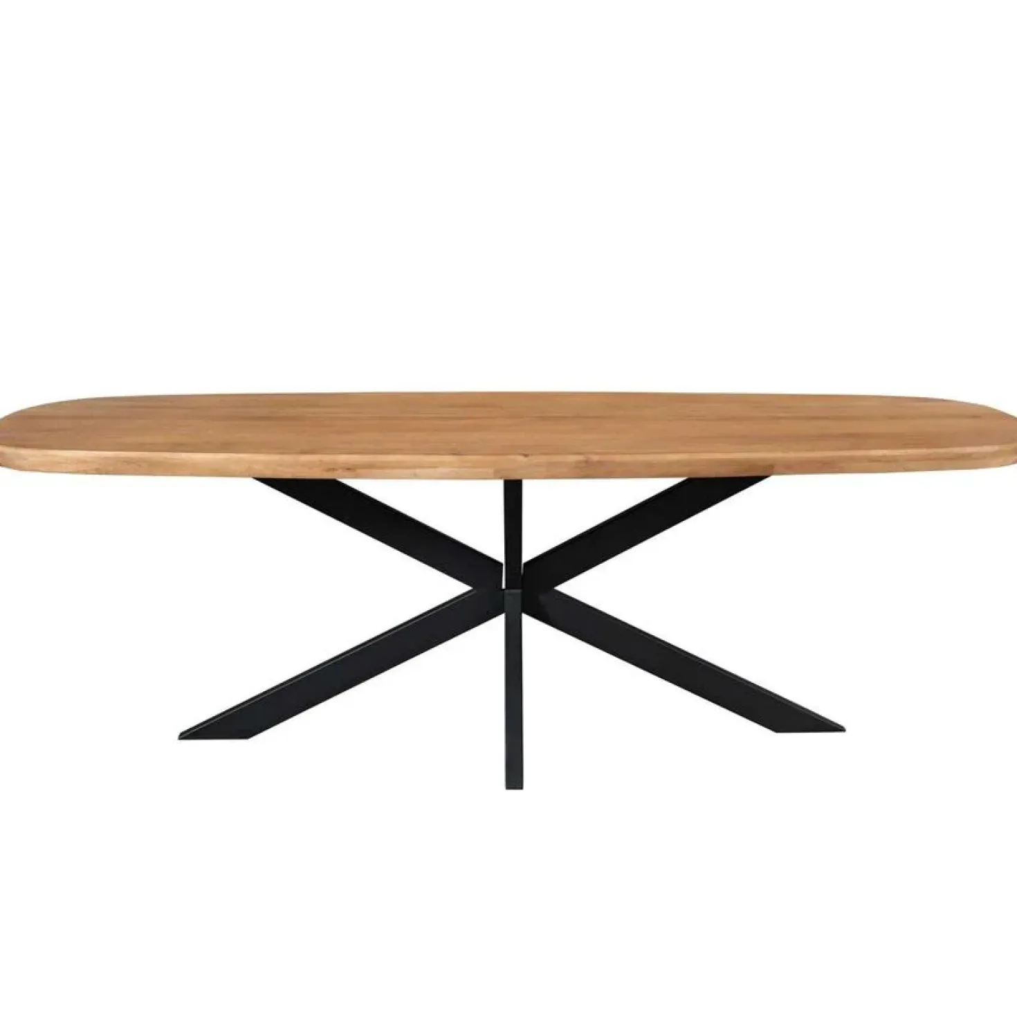 Eettafel Martin deens ovaal Naturel 240cm