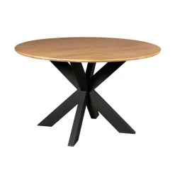 Eettafel Martin rond Naturel 110cm
