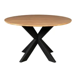 Eettafel Martin rond Naturel 130cm