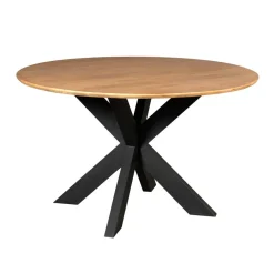 Eettafel Martin rond Naturel 130cm
