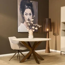 Eettafel Martin Zand Rond 110 cm