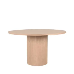 Eettafel Oliva Naturel Eikenhout rond 130cm