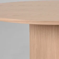 Eettafel Oliva Naturel Eikenhout rond 130cm