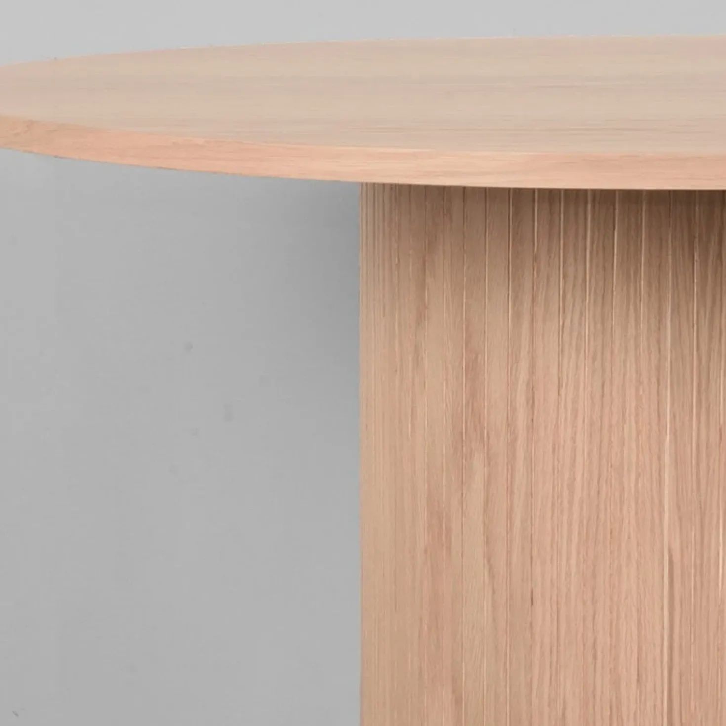 Eettafel Oliva Naturel Eikenhout ovaal 240cm