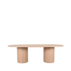 Eettafel Oliva Naturel Eikenhout ovaal 240cm