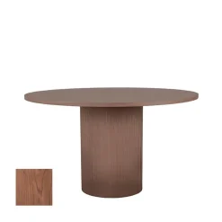 Eettafel Oliva Walnoot Eikenhout rond 130cm