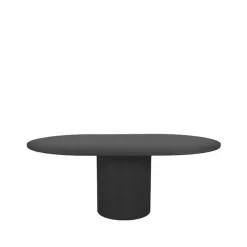 Eettafel Oliva Zwart Uitschuifbaar 150-200cm