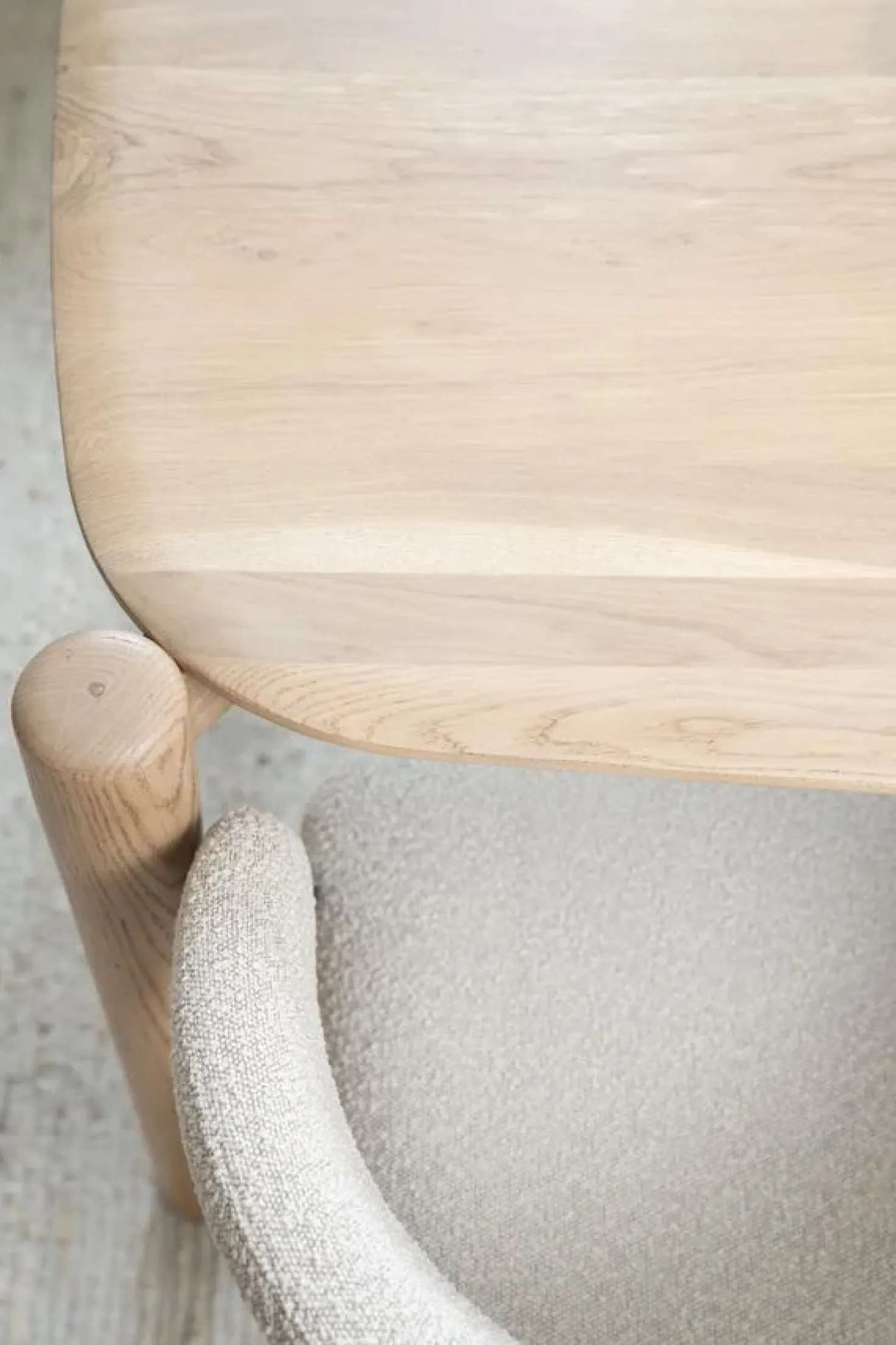Eettafel Selbu eikenhout 160cm