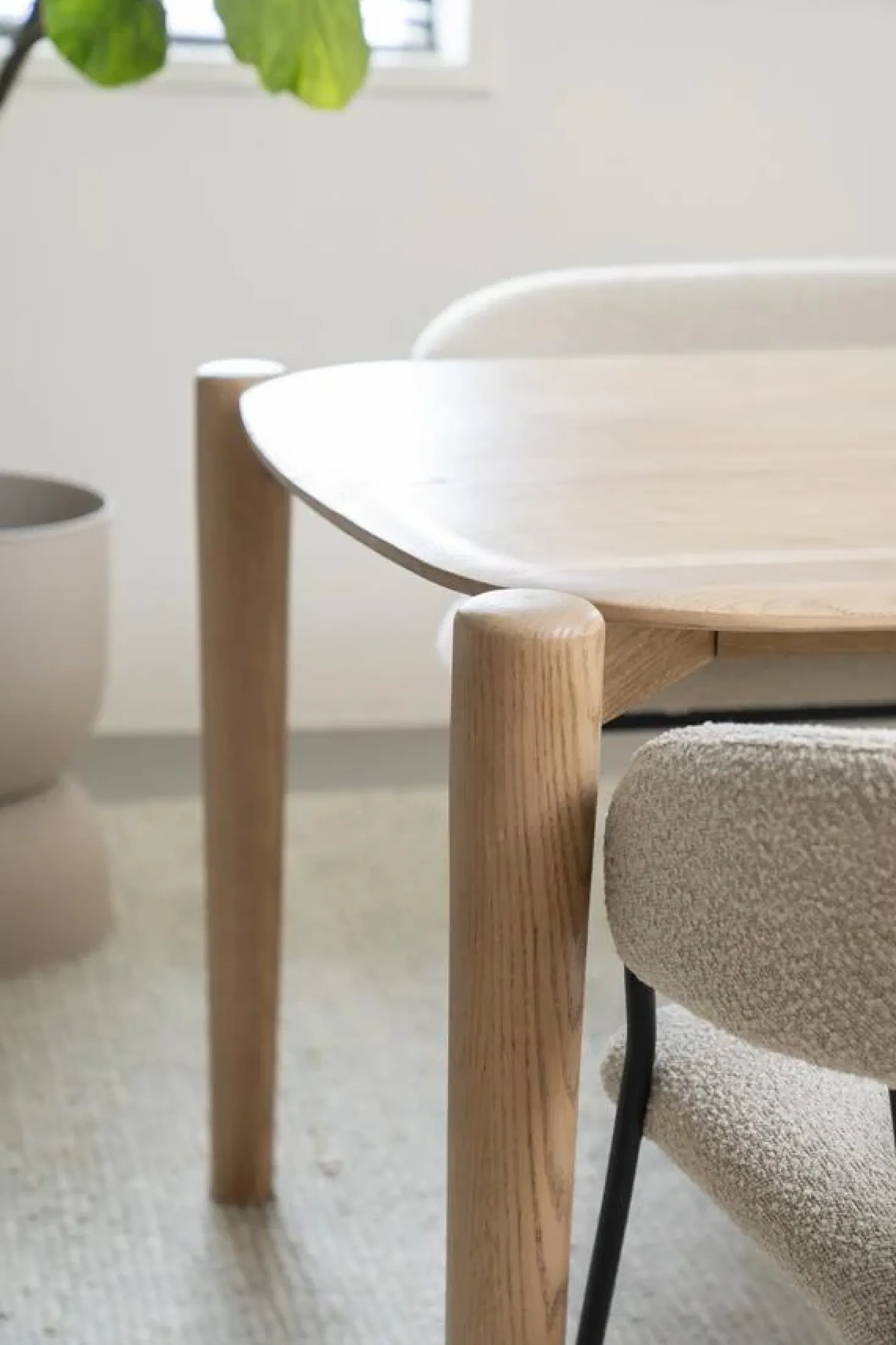 Eettafel Selbu eikenhout 200cm