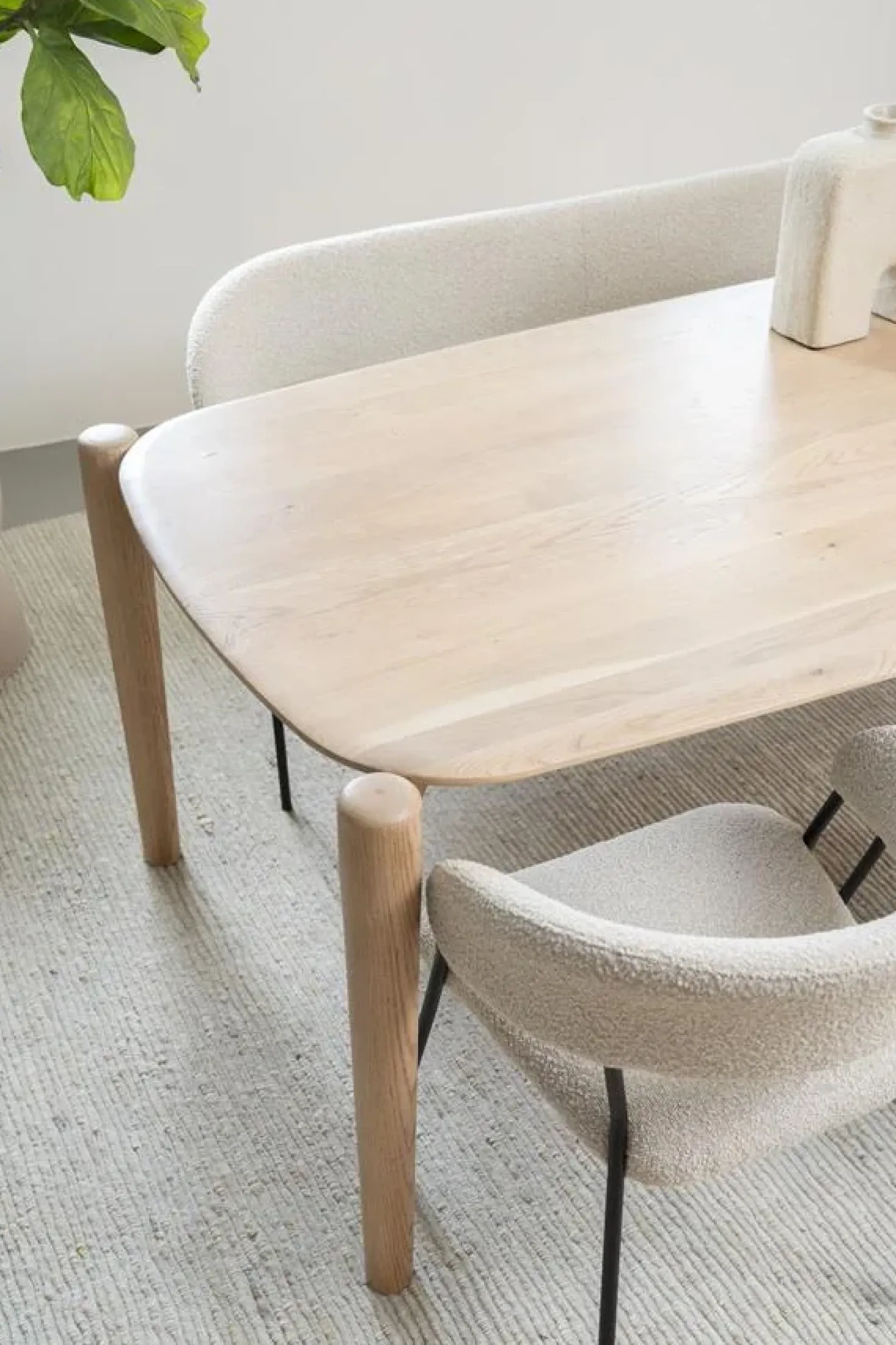 Eettafel Selbu eikenhout 240cm