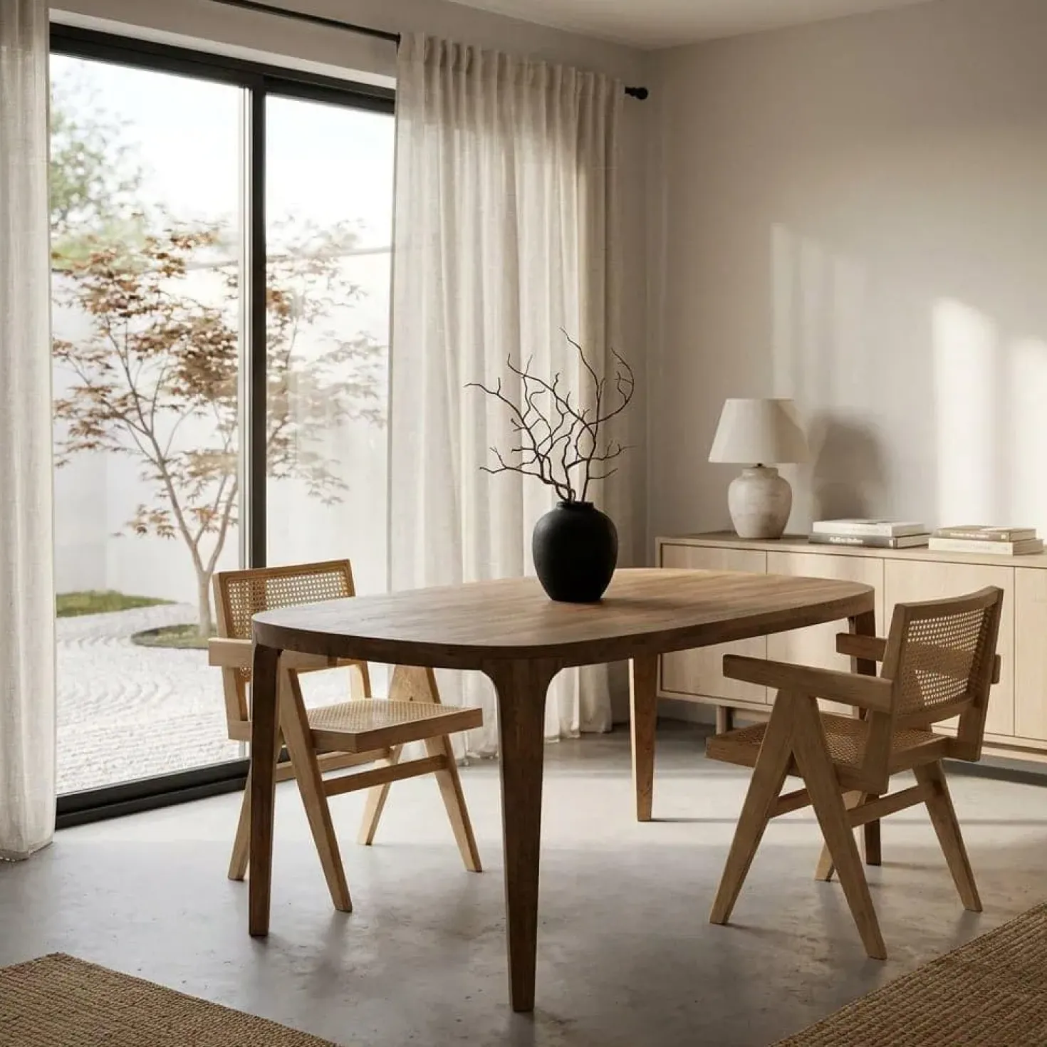 Eettafel Taylor mangohout 140cm