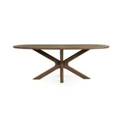 Eettafel Tycho ovaal Lichtbruin mangohout 210cm