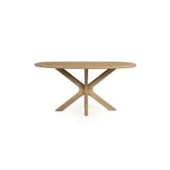 Eettafel Tycho ovaal Naturel mangohout 160cm