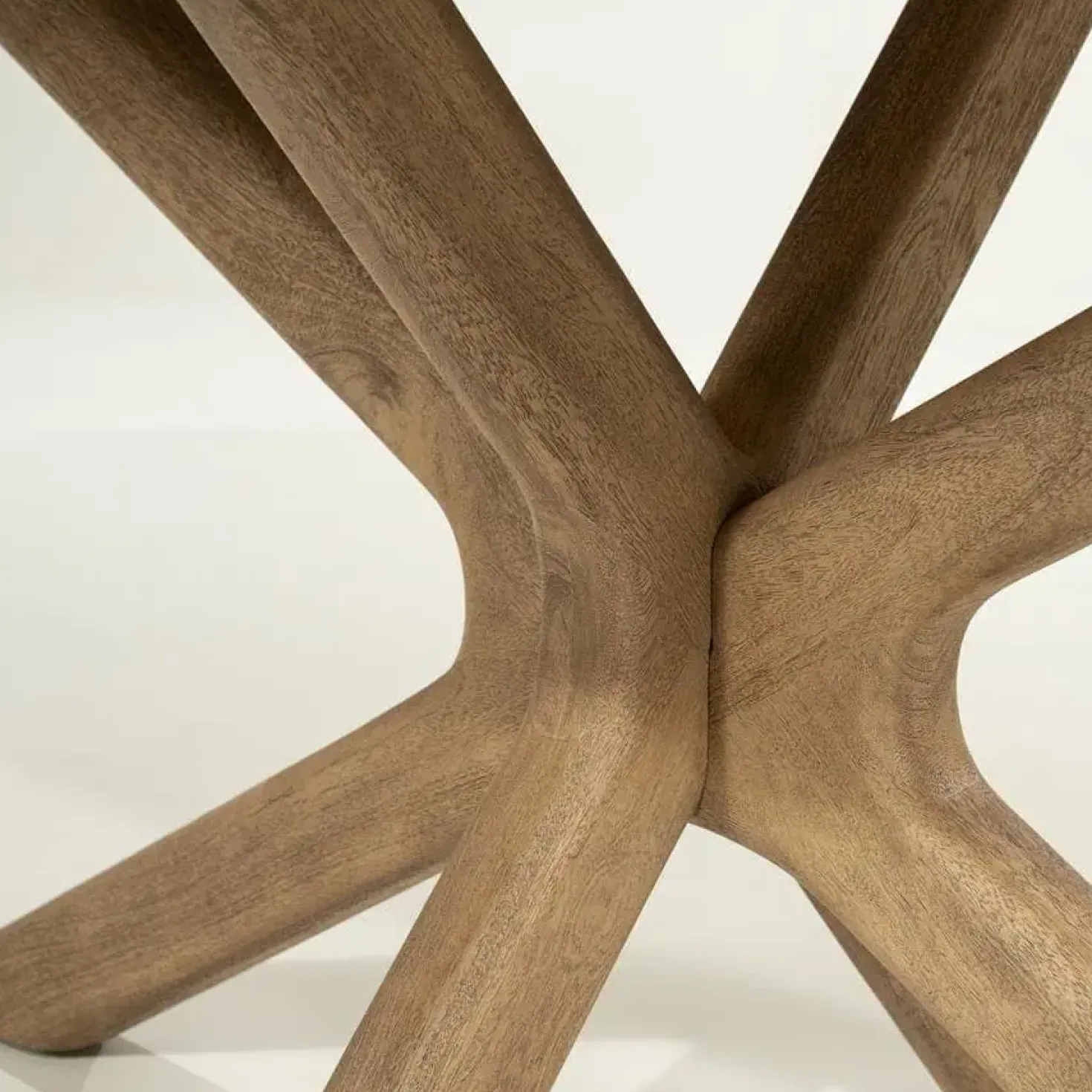 Eettafel Tycho ovaal Naturel mangohout 160cm