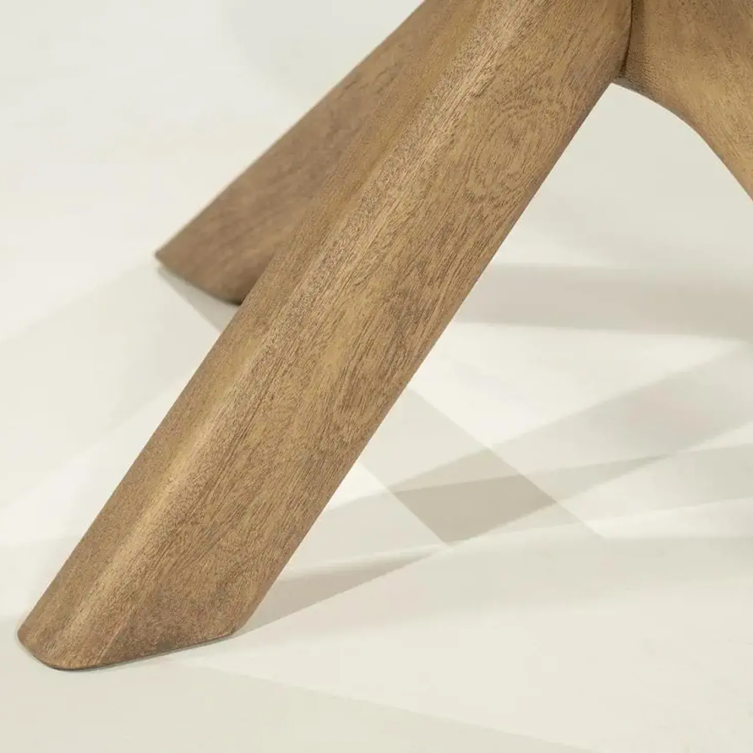 Eettafel Tycho ovaal Naturel mangohout 160cm