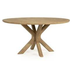 Eettafel Tycho rond Naturel mangohout 150cm
