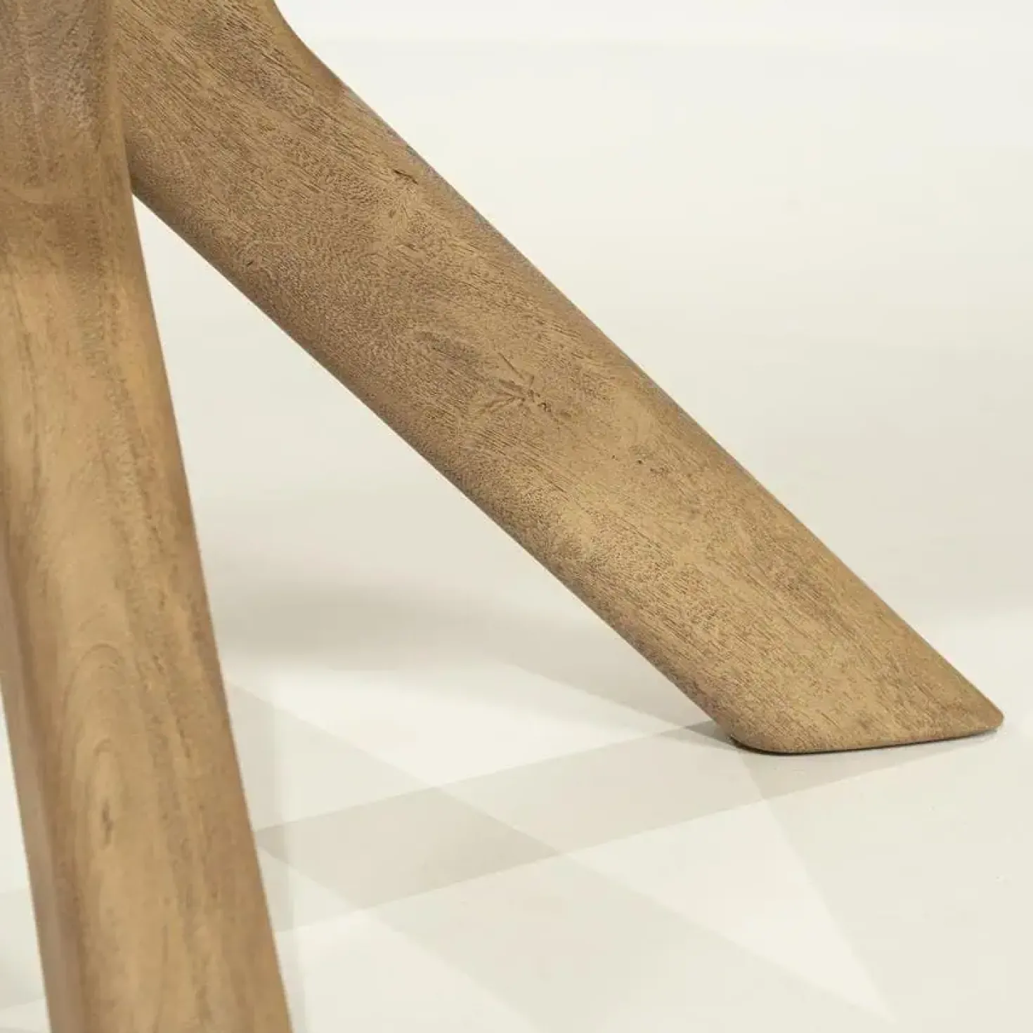 Eettafel Tycho rond Naturel mangohout 150cm