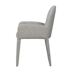 Elegance Eetkamerstoel met armleuning greige