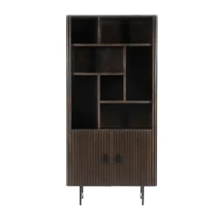 Eleonora boekenkast Remi 2-drs. 96cm bruin