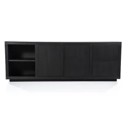 Eleonora dressoir Helsinki 200cm zwart