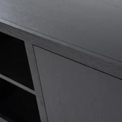 Eleonora dressoir Helsinki 200cm zwart