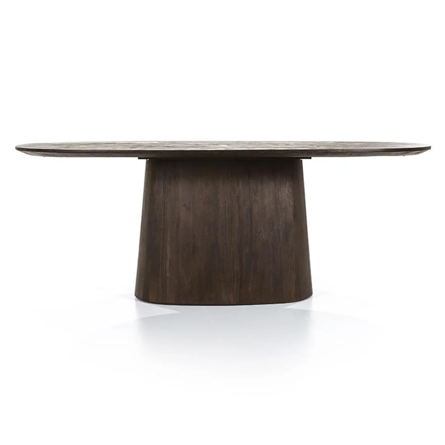 Eleonora eettafel Aron ovaal 200×110 bruin