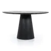 Eleonora eettafel Aron rond 130 zwart