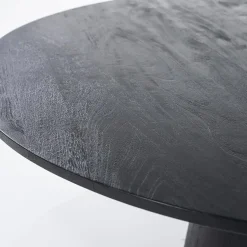 Eleonora eettafel Aron rond 130 zwart