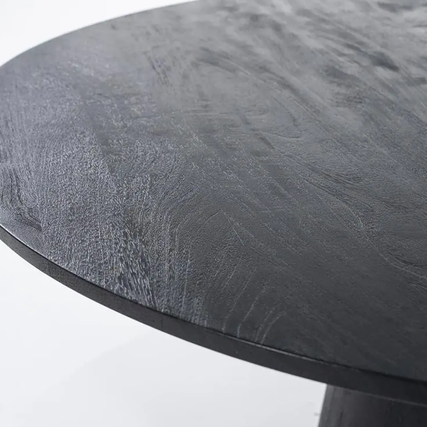 Eleonora eettafel Aron rond 130 zwart