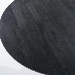 Eleonora eettafel Aron rond 130 zwart