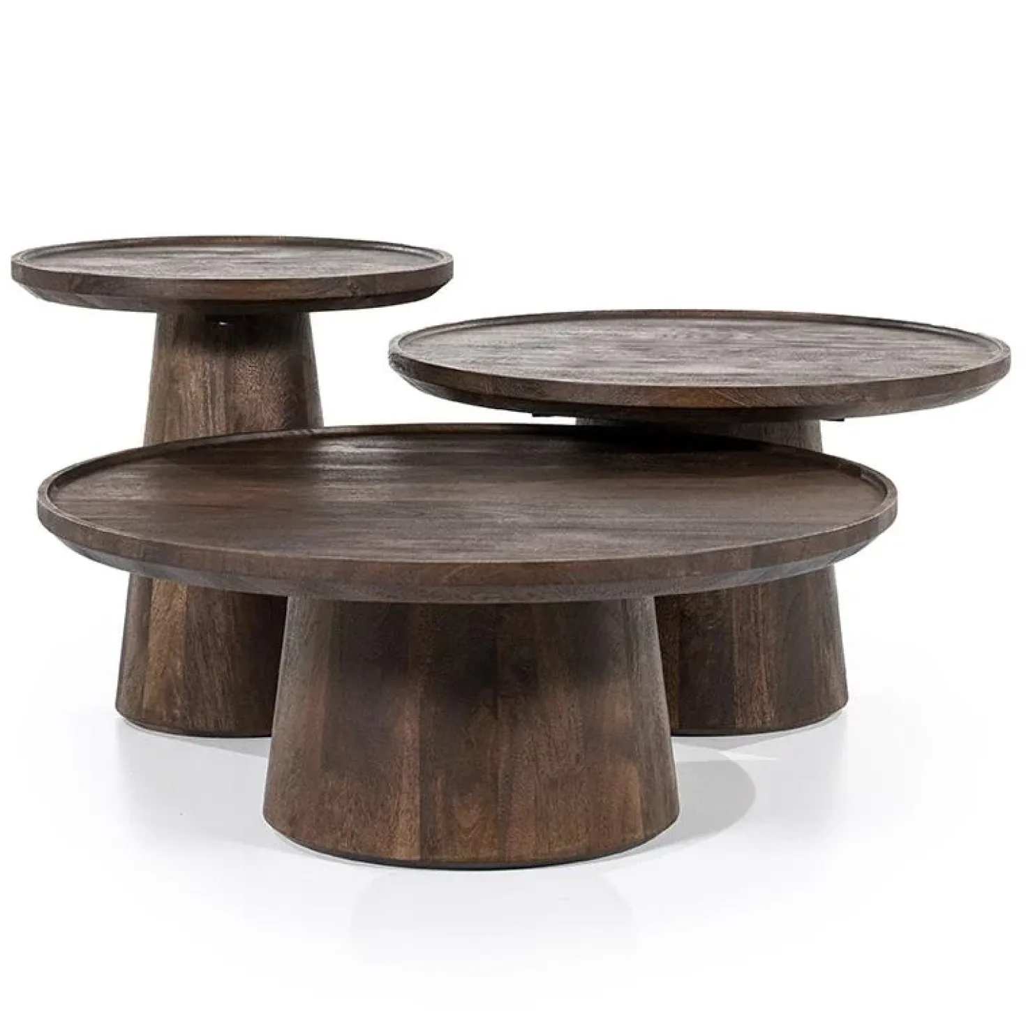 Eleonora salontafel Ron 66×39 bruin