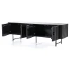 Eleonora tv meubel Remi 4-drs. 170cm zwart