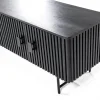 Eleonora tv meubel Remi 6-drs. 250cm zwart