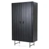 Eleonora wandkast Remi 2-drs. 96cm zwart