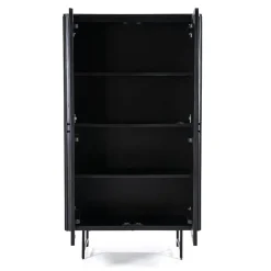 Eleonora wandkast Remi 2-drs. 96cm zwart