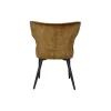 Elin Eetkamerstoel Bruin Velvet