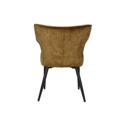 Elin Eetkamerstoel Bruin Velvet