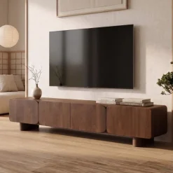 Elin Tv meubel Walnoot 200 cm