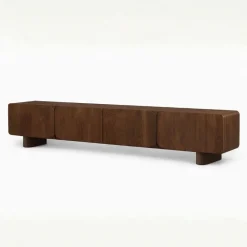 Elin Tv meubel Walnoot Pootjes 230 cm