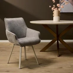 Elise Eetkamerstoel Taupe