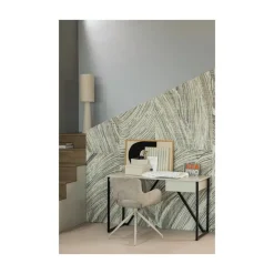 Eliva Eetkamerstoel structure velvet zand set van 2