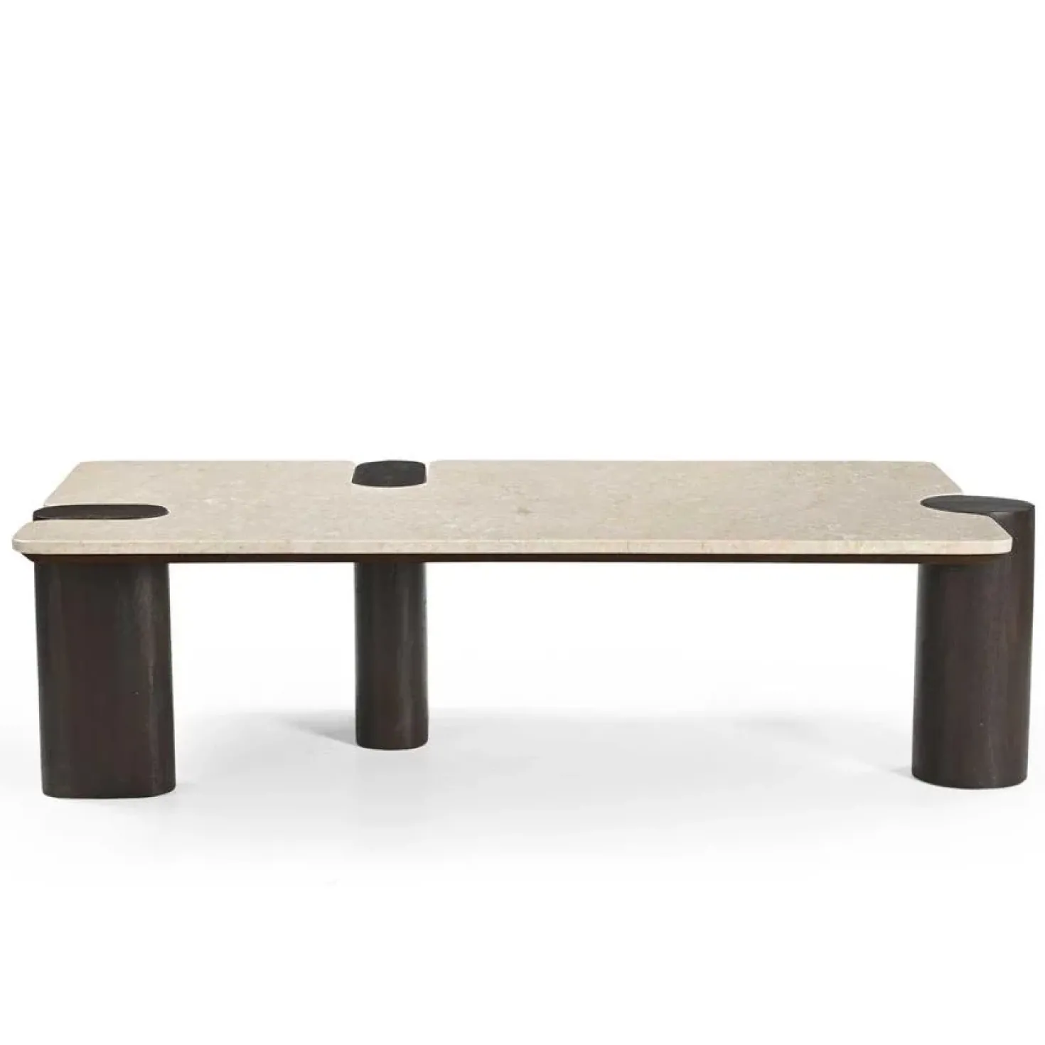 Elodie Salontafel Creme Marmer 128 cm