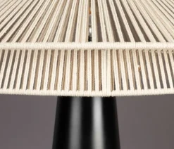 Elon 1-lichts Tafellamp Wit 61cm