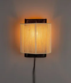 Elon 1-lichts Wandlamp Wit